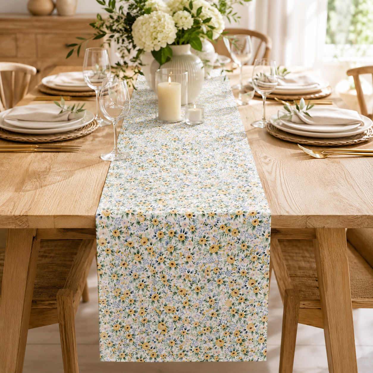 Easter-Garden Party-Rosa-Cream Fabric-Rifle Paper Co