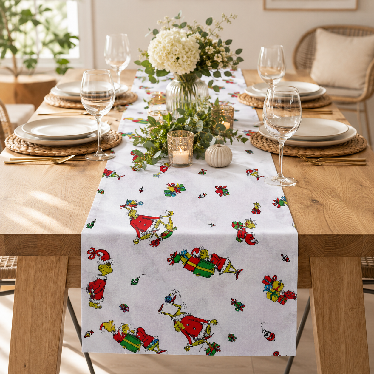 Robert Kaufman – How the Grinch Stole Christmas – Quilting Cotton Fabric