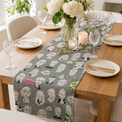 People-People Faces-Cosmo-Lightweight Canvas-Japanese  Fabric