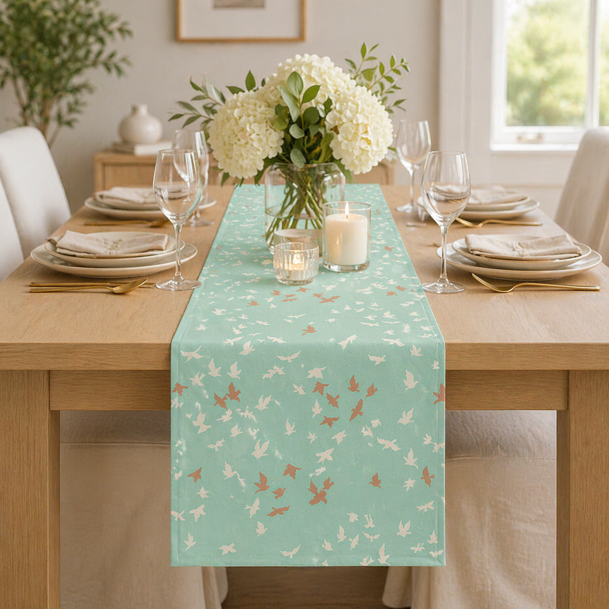 Art Gallery Fabrics-Aves Chatter Shine-Winged-Birds-Bonnie Christine-WNG-1026