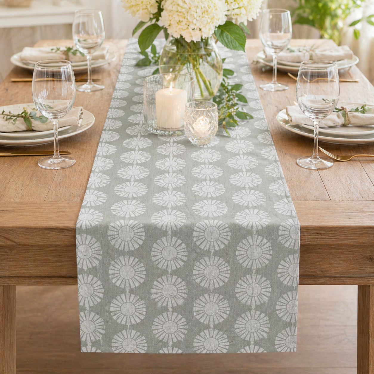 By The Seaside-Sunshine Chalk-Cotton Unbleached Fabric-Loes Van Oosten-Cotton+Steel