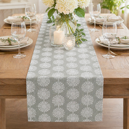 By The Seaside-Sunshine Chalk-Cotton Unbleached Fabric-Loes Van Oosten-Cotton+Steel