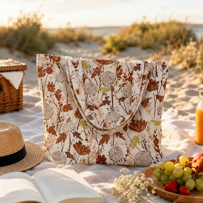 Summer Folk-Wander Field-Auburn Fabric-Lissie Teehee-Cotton + Steel