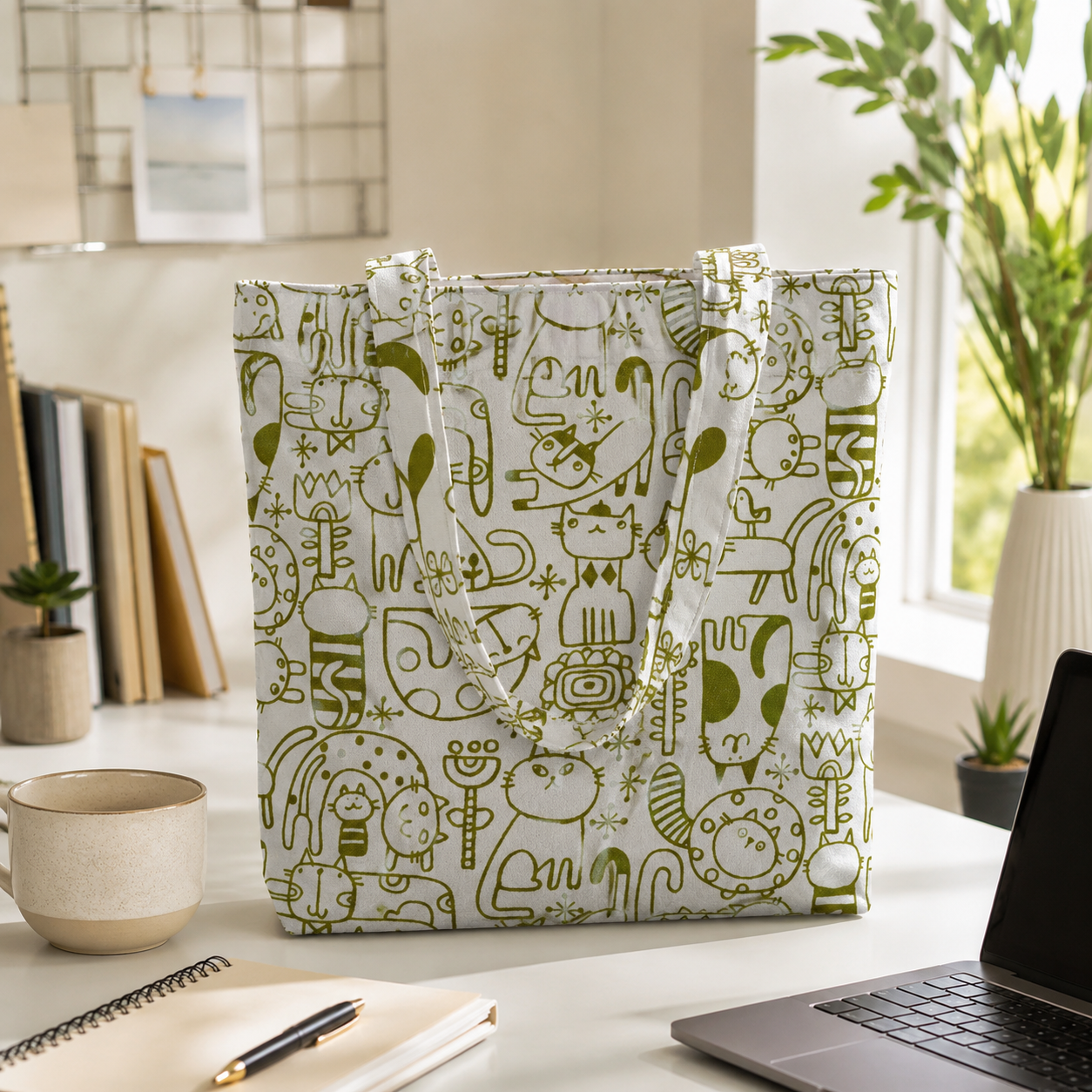 Neko No Yume-Cat Fabric-Nakama-Pearl Fabric-Cotton and Steel