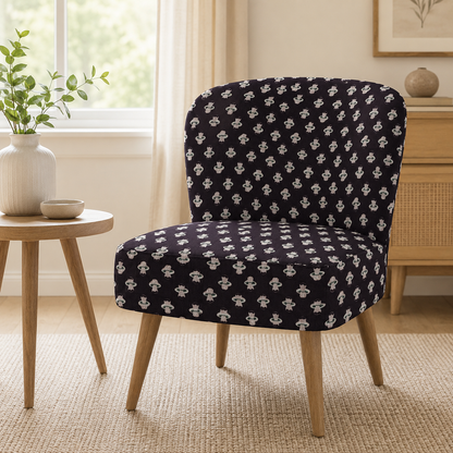 In The Woods -Mushroom-Eggplant Unbleached Fabric- Loes Van Oosten - Cotton + Steel - Quilting Cotton Fabric