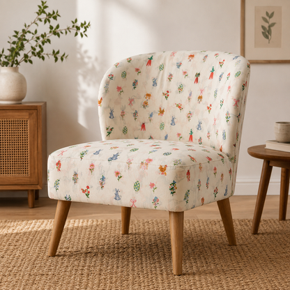 Rifle Paper Co. Easter Basket Cream Quilting Cotton Fabric