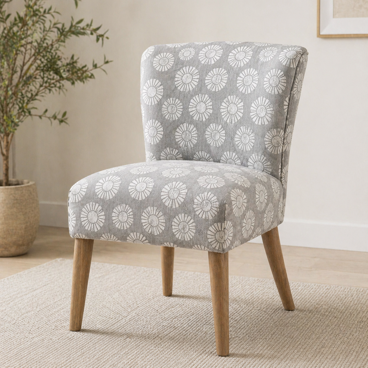 By The Seaside-Sunshine Chalk-Cotton Unbleached Fabric-Loes Van Oosten-Cotton+Steel