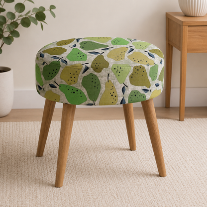 Under the Apple Tree-Quince Green Fabric-Loes Van Oosten