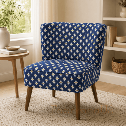 In The Woods -Mushroom-Dark Slate Unbleached Fabric- Loes Van Oosten - Cotton + Steel - Quilting Cotton Fabric
