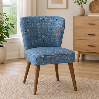 London Town HRH-Blue Fabric-Sara Mulvanny-Cotton + Steel