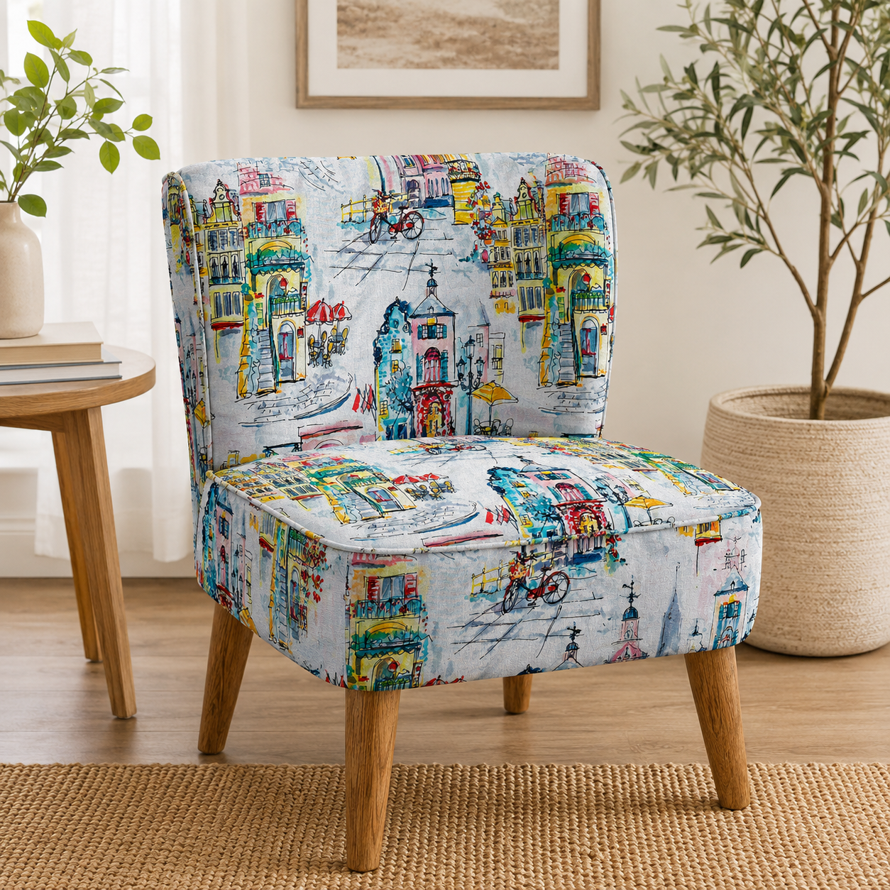 Japanese Fabric-Hokkoh-Cotton Digital Print-Lawn Fabric