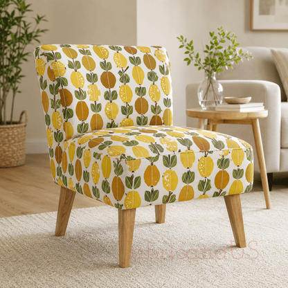 Under the Apple Tree-Orchard Golden Fabric-Loes Van Oosten
