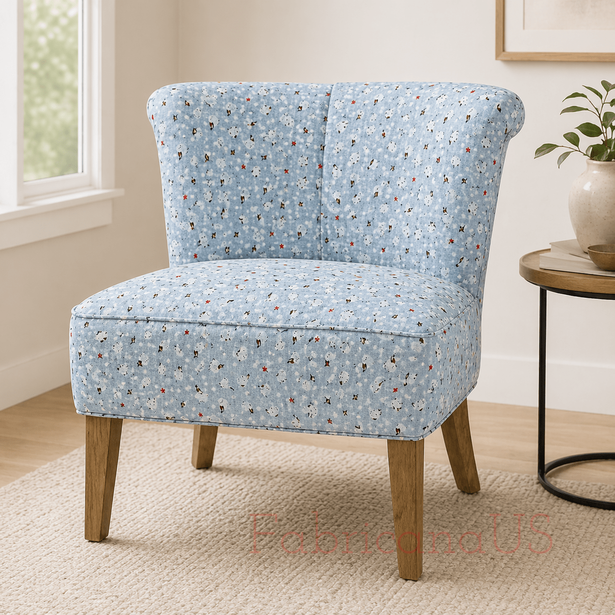 Cosmo Bird Double Gauze Cotton Fabric – Soft, Breathable & Lightweight Japanese Fabric, Half Yard 44” – Perfect for Sewing, Quilting & DIY Projects
