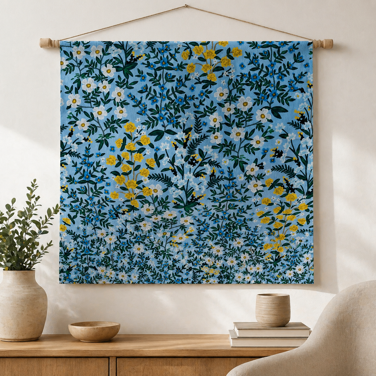 Camont-Wildwood Garden Canvas-Rifle Paper Co-Cotton+ Steel