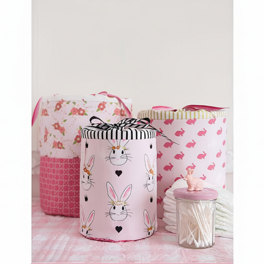 Melissa Mortenson Padded Storage Bins Patterns.