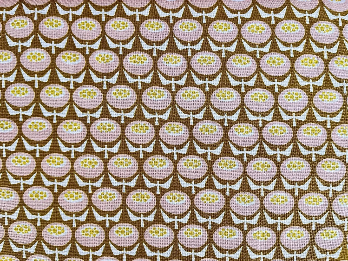 Sweet Floral Scent-Buttercup-Yellow Fabric-Loes Van Oosten-Cotton+Steel-LV804-YE3