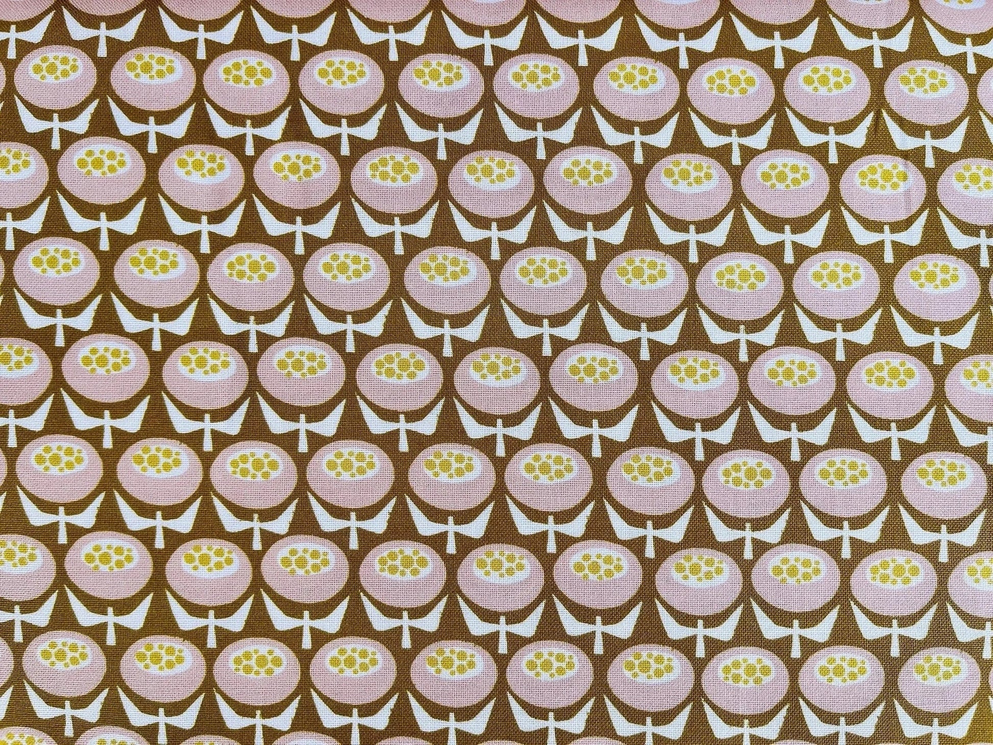 Sweet Floral Scent-Buttercup-Yellow Fabric-Loes Van Oosten-Cotton+Steel-LV804-YE3