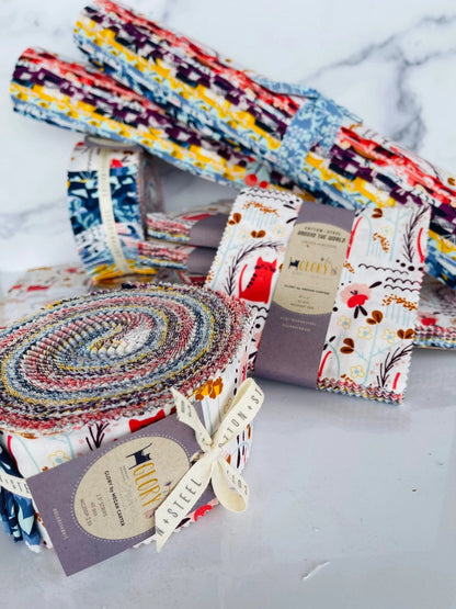 Glory - Around The World - United Kingdom - 10” x 10” Pack 42 Pcs bundle - Megan Carter - Cotton + Steel Fabric - MC200P  - 10 x 10