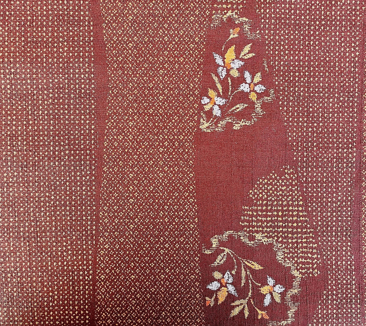 Floral - Floral Fabric - Westex - Japanese Textile - Cotton Dobby