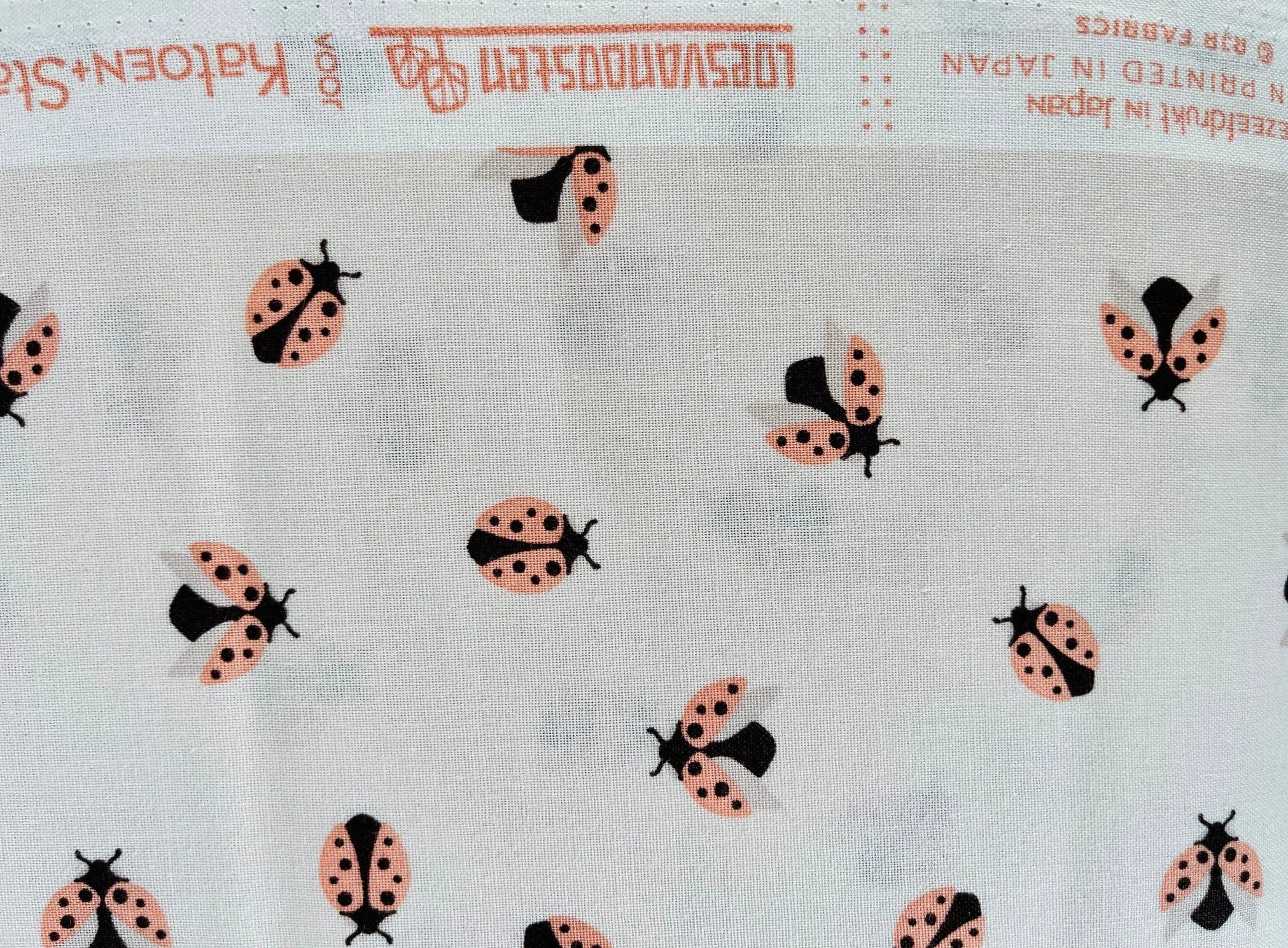 Wild and Free - Ladybug - Summer Vibes Fabric - Loes Van Oosten Cotton + Steel Quilting Cotton - LV602-SV2