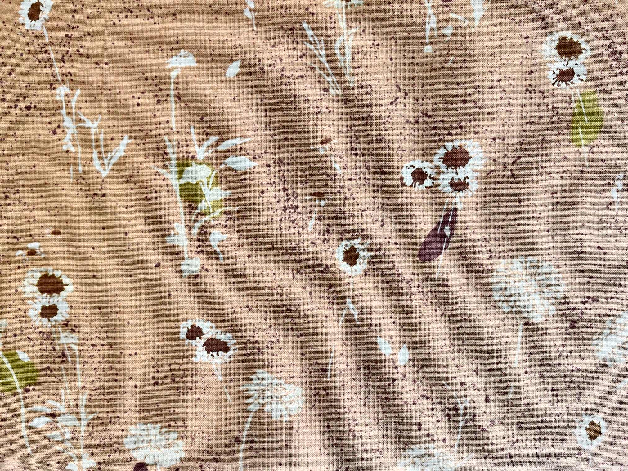 Summer Folk - Painted Meadow - Bloom Fabric - Lissie Teehee - Cotton + Steel - Ll101- BL3