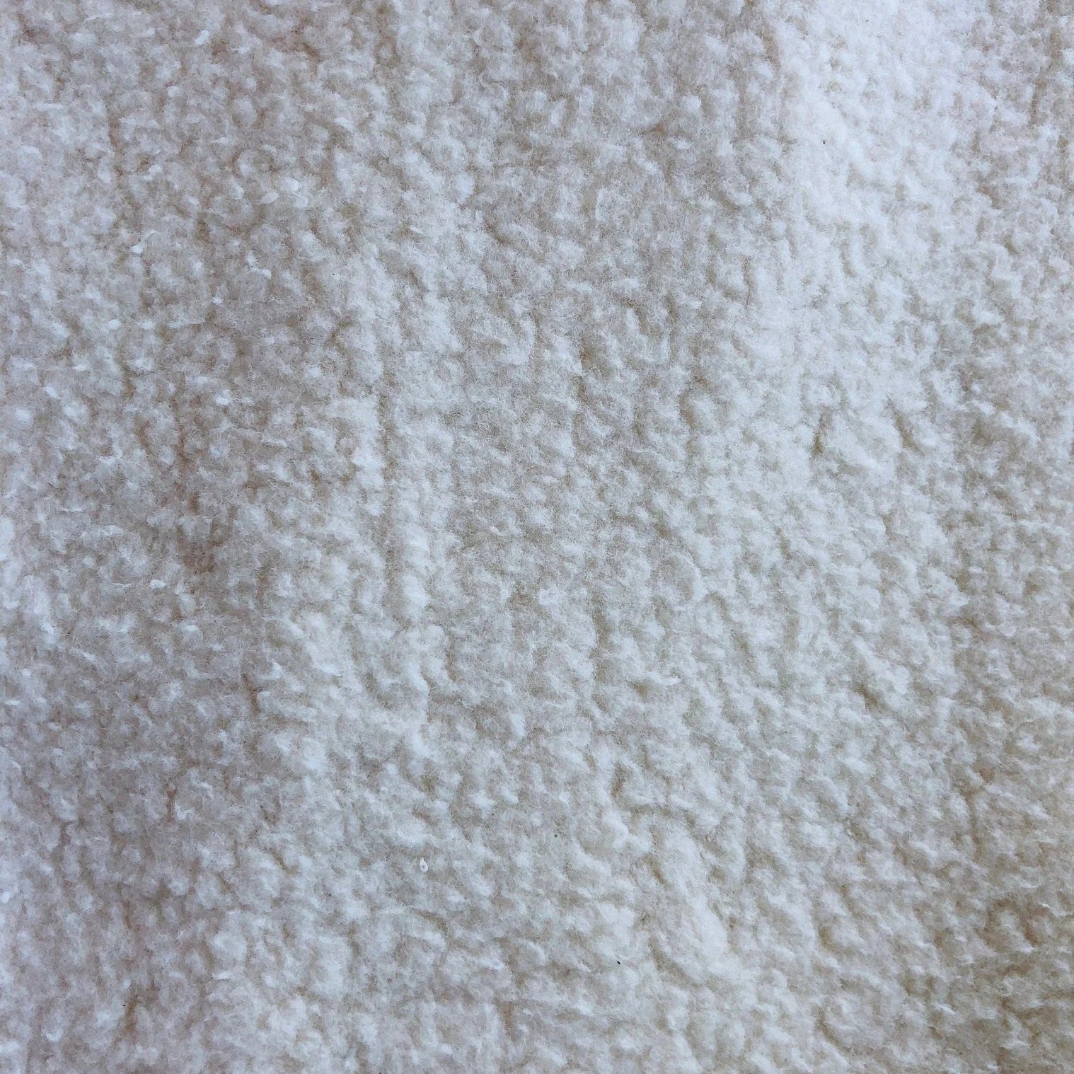 Organic Cotton Sherpa Fabric Fleece 