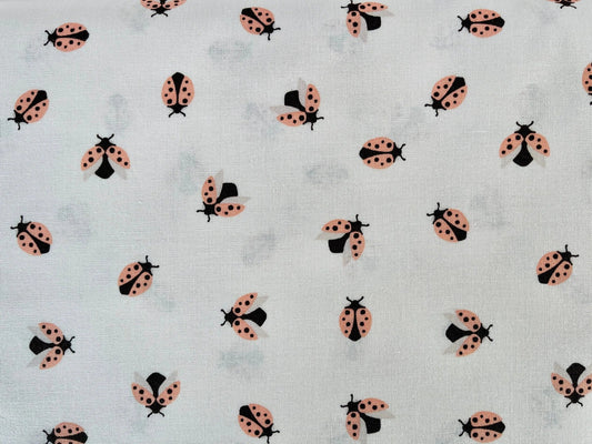 Wild and Free - Ladybug - Summer Vibes Fabric - Loes Van Oosten Cotton + Steel Quilting Cotton - LV602-SV2
