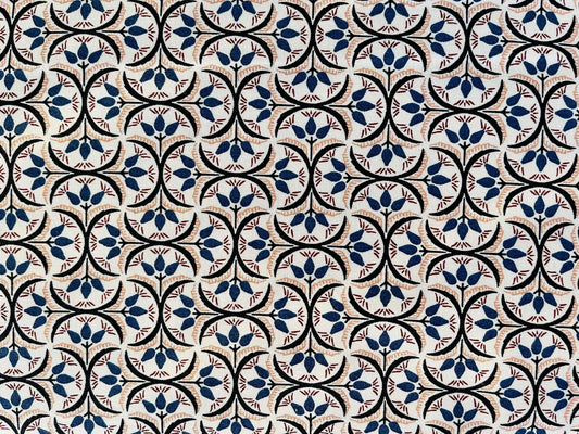 On a Fall  Day - Rosehip - Morning Glory Fabric - Loes Van Oosten - Cotton+Steel - LV705-MG2