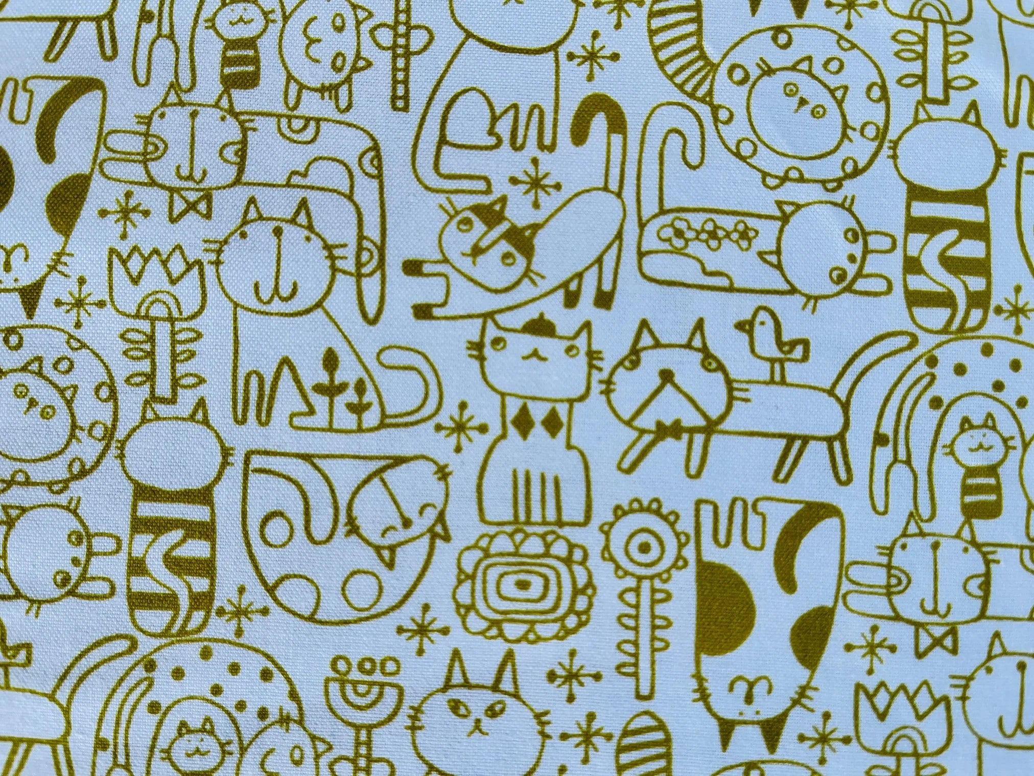 Neko No Yume - Nakama - Pearl Fabric - Cotton and Steel