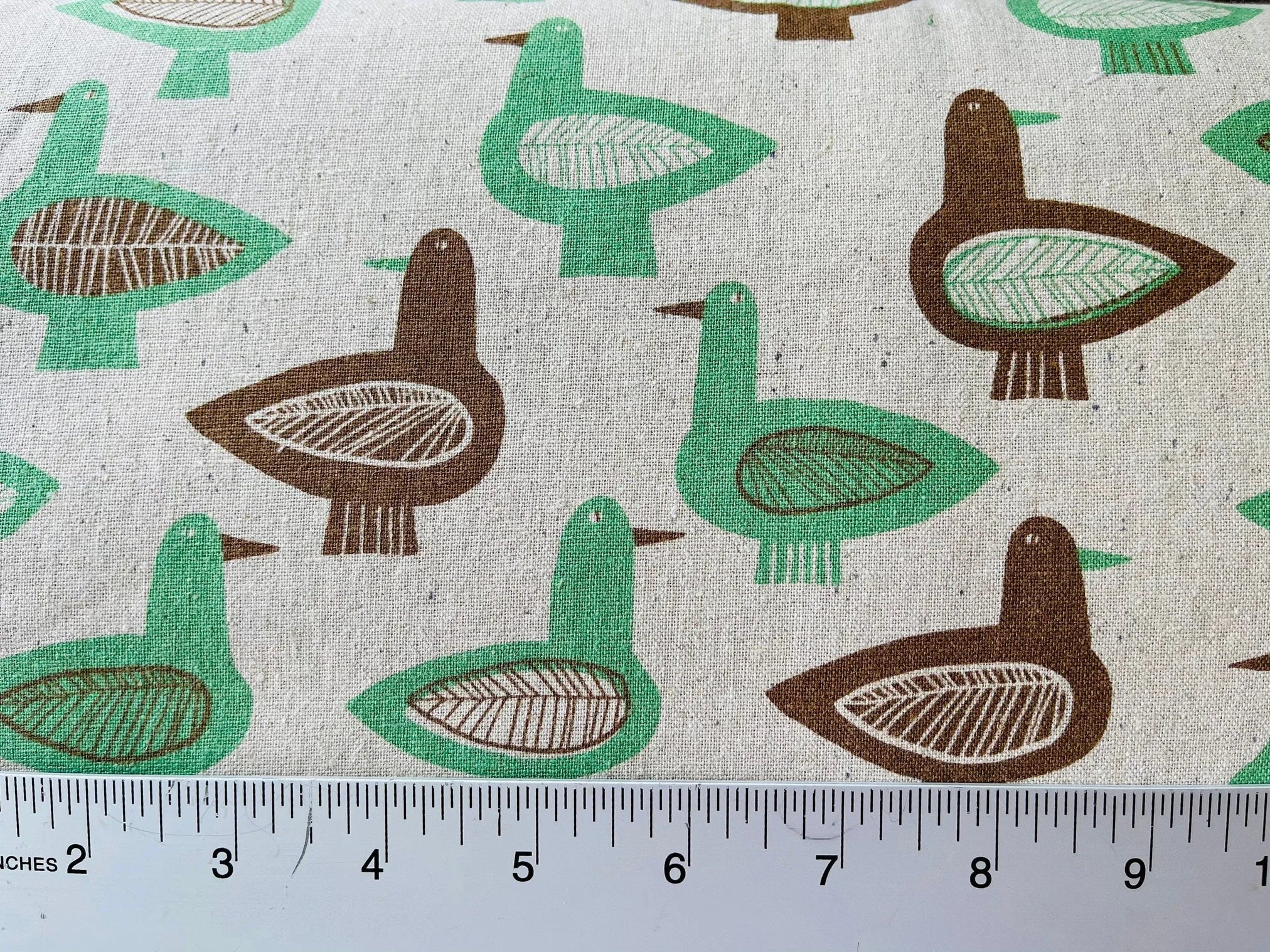 Bird - Bird Canvas - Hokkoh - Japanese Fabric 