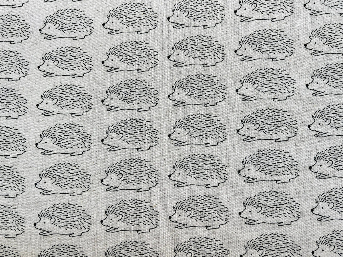 Porcupine - Hedgehog  Fabric - Robert Kaufman -Sevenberry - C5620120