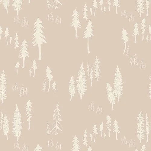 Timberland Trunk - Hello Bear - Bonnie Christine for Art Gallery Fabrics - quilting cotton fabric - HBR-4437
