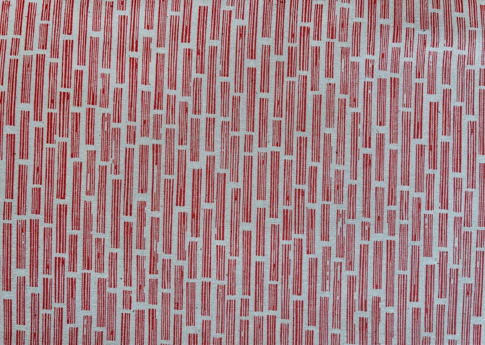 In The Woods - Wood Grain - Peach Unbleached Fabric- Loes Van Oosten - Cotton +Steel - RJR Fabrics - Quilting Cotton Fabric - LV205-PE2U