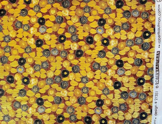 Gustav Klimt - Gold - Robert Kaufman - Quilting Cotton Fabric - G1770012