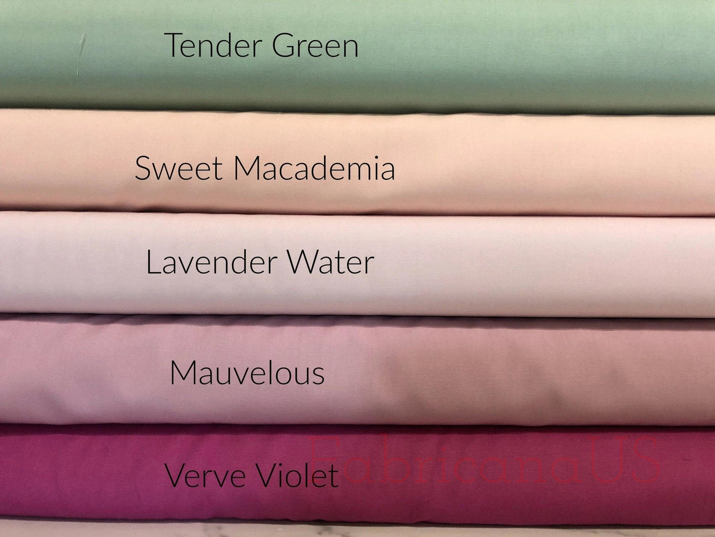 Lavender Water - Pure Solids - Art Gallery Fabrics - Quilting Cotton Fabric -  PE-470