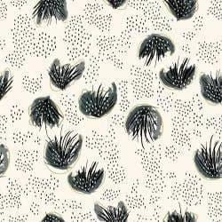 Dusk Till Dawn Moonlight Amazon Green Cotton + Steel RJR Fabric by Hope Johnson.