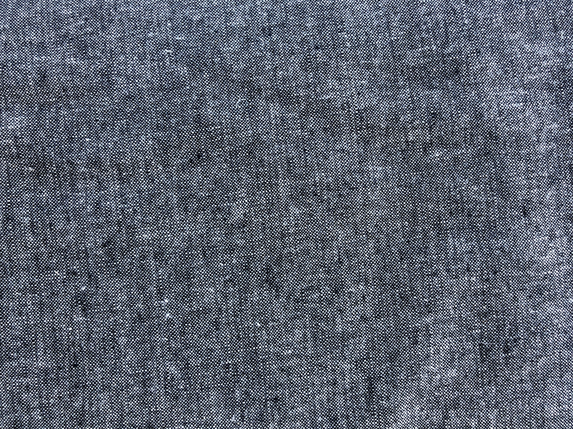 Essex-Robert Kaufman-Yarn Dyed Linen Cotton Blend-Black Fabric
