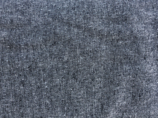 Essex-Robert Kaufman-Yarn Dyed Linen Cotton Blend-Black Fabric
