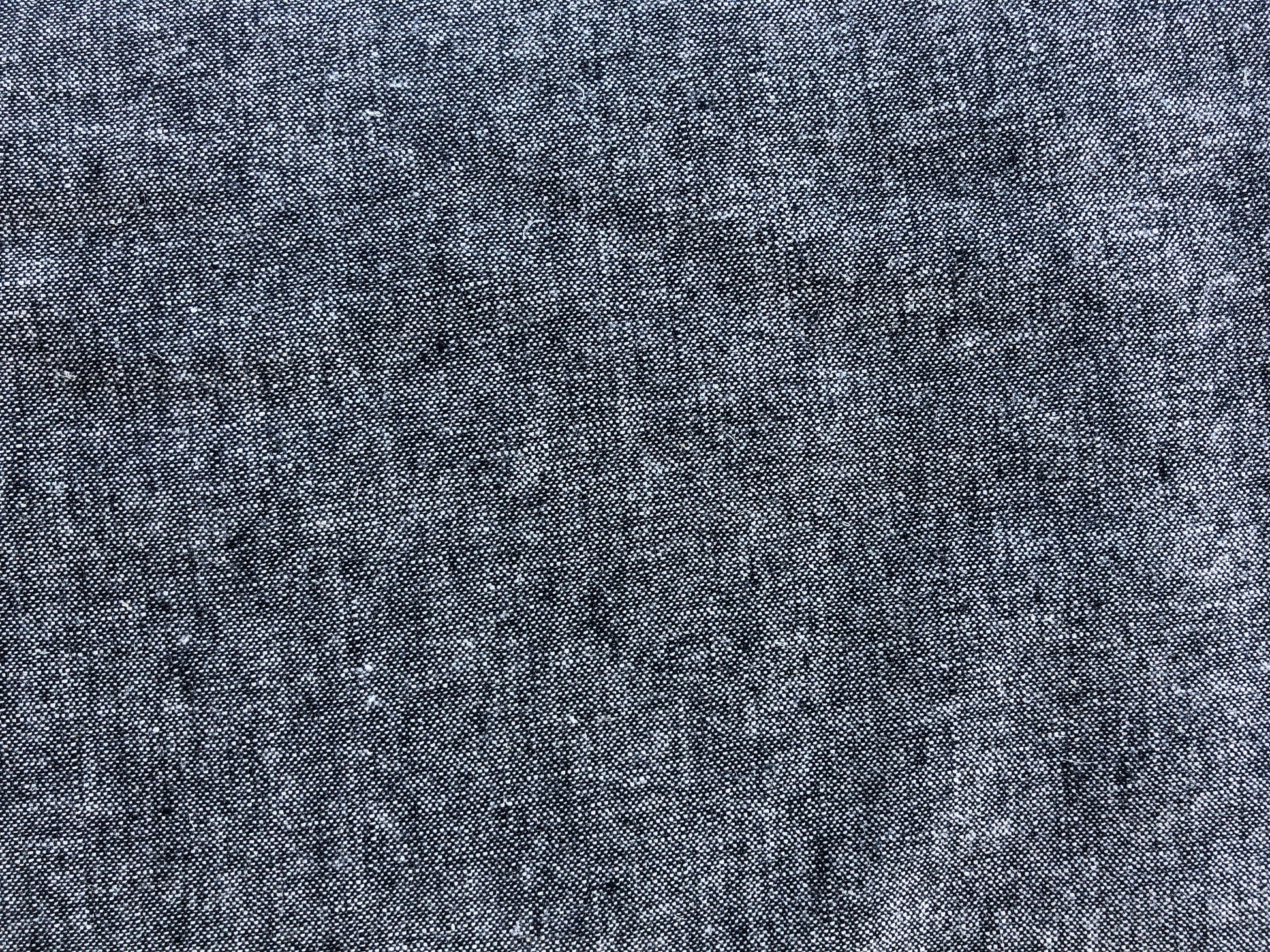 Essex-Robert Kaufman-Yarn Dyed Linen Cotton Blend-Black Fabric