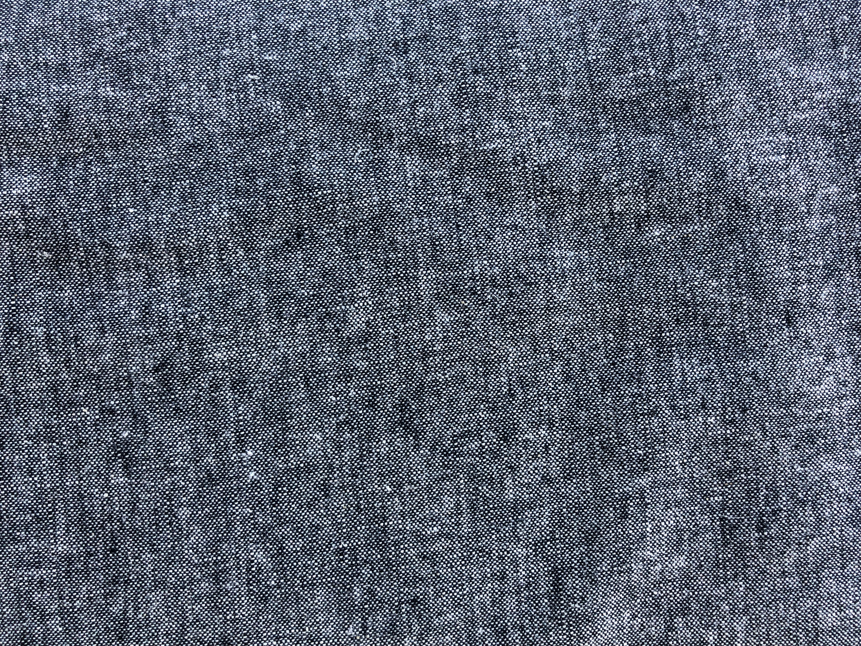 Essex-Robert Kaufman-Yarn Dyed Linen Cotton Blend-Black Fabric