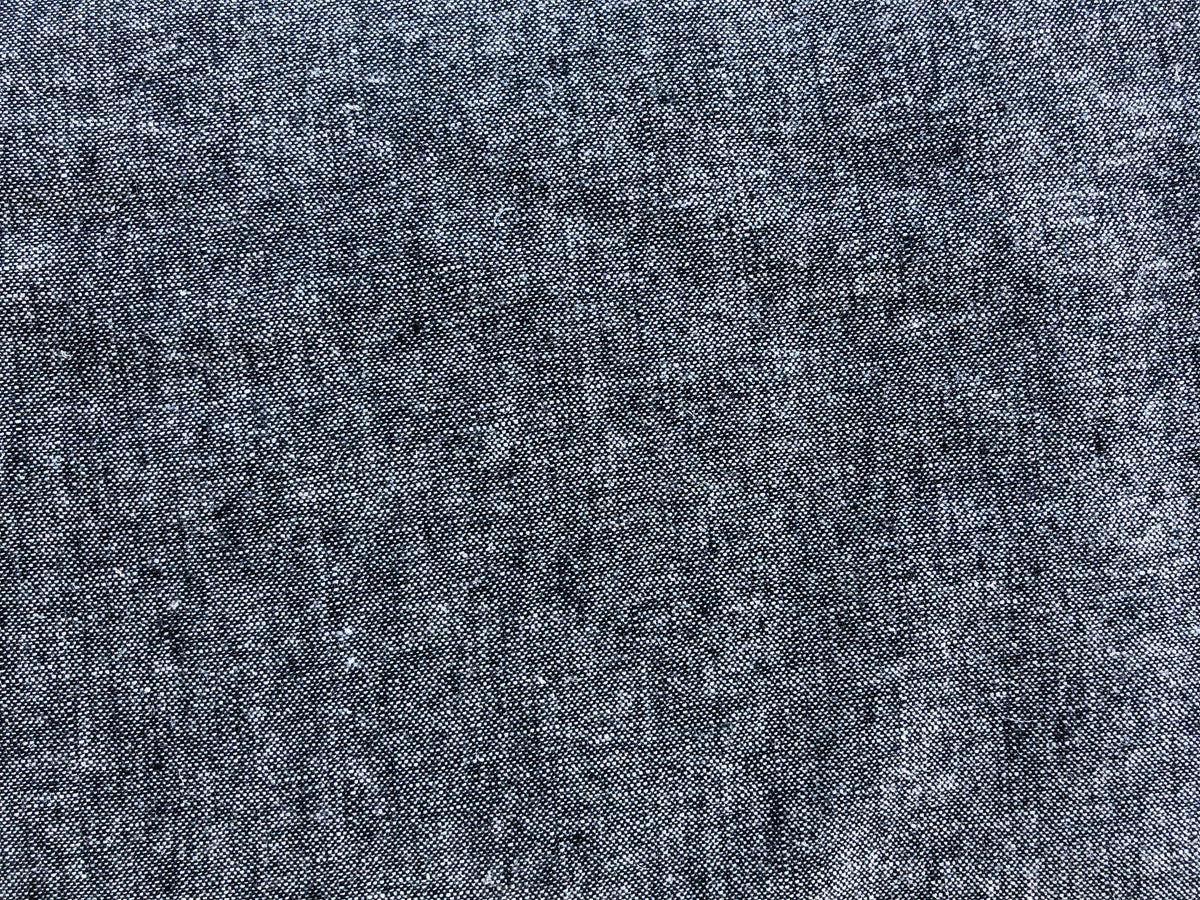 Essex-Robert Kaufman-Yarn Dyed Linen Cotton Blend-Black Fabric