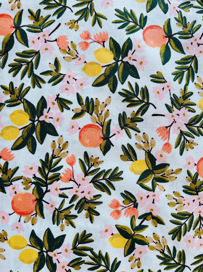 Primavera-Garden Party-Citrus Floral Mint Fabric