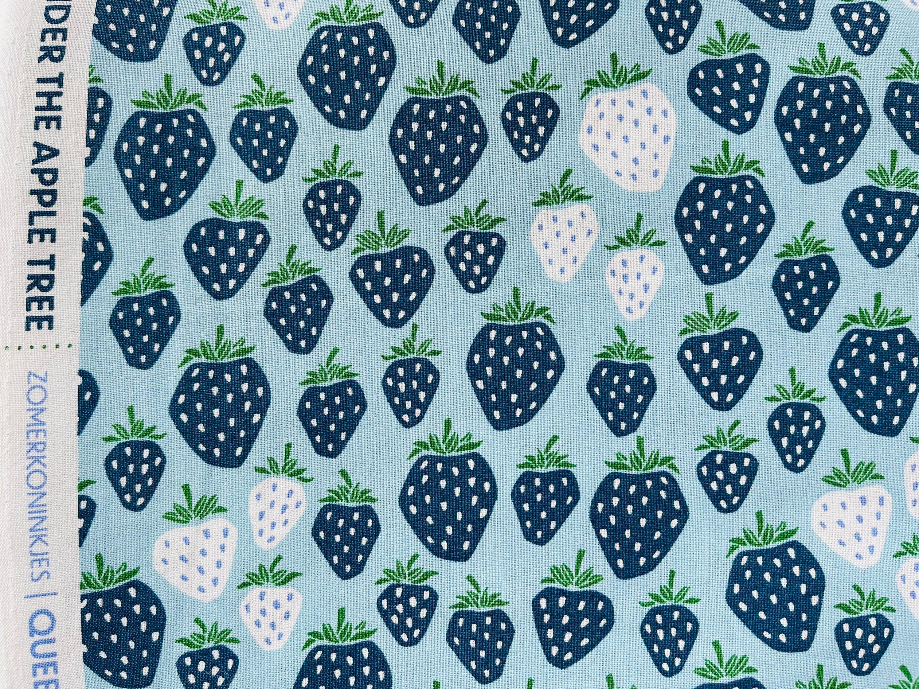 Under the Apple Tree-Queen of Berries Water-drop Fabric-Loes Van Oosten-Cotton + Steel Fabric