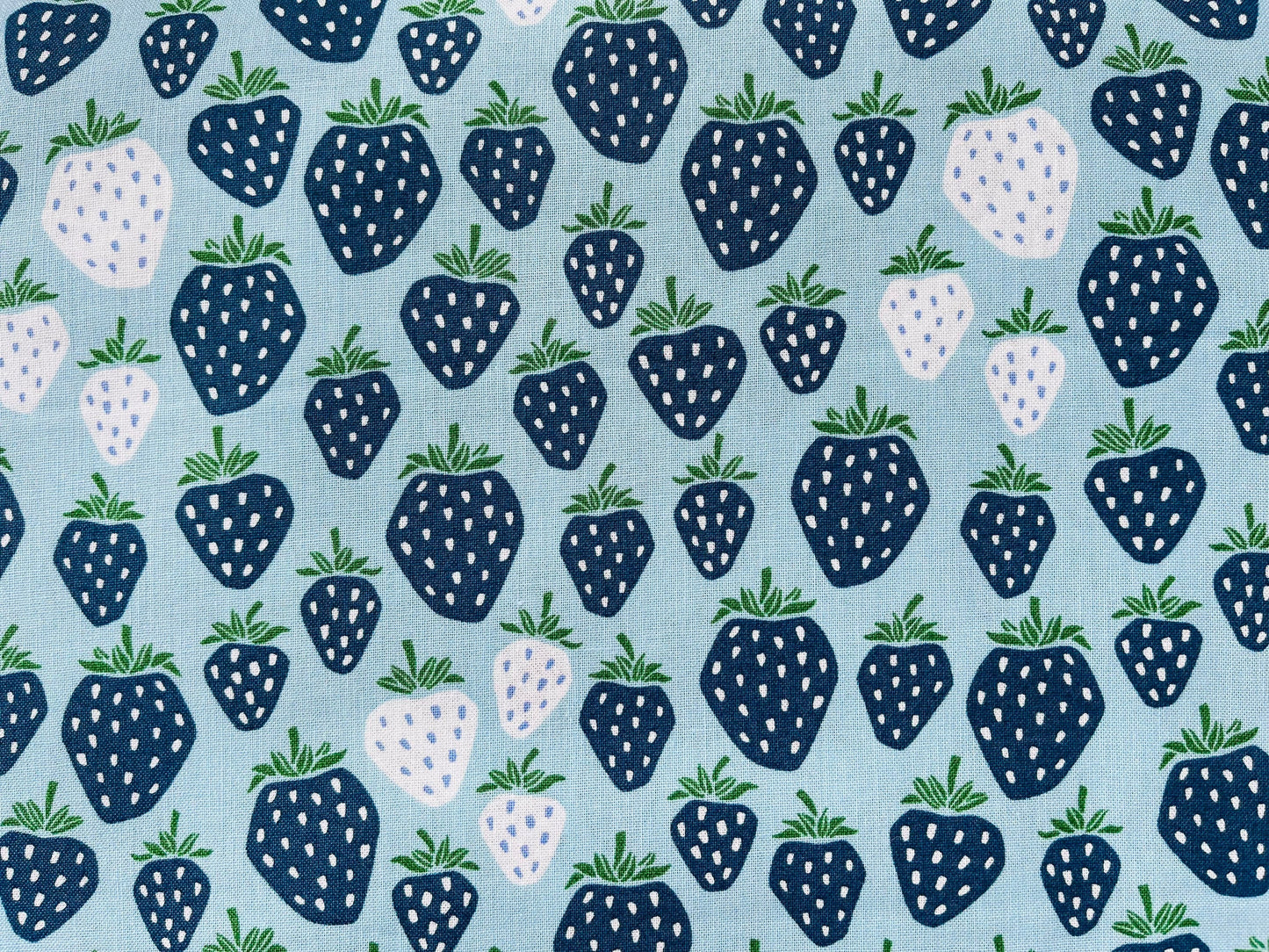 Under the Apple Tree-Queen of Berries Water-drop Fabric-Loes Van Oosten-Cotton + Steel Fabric