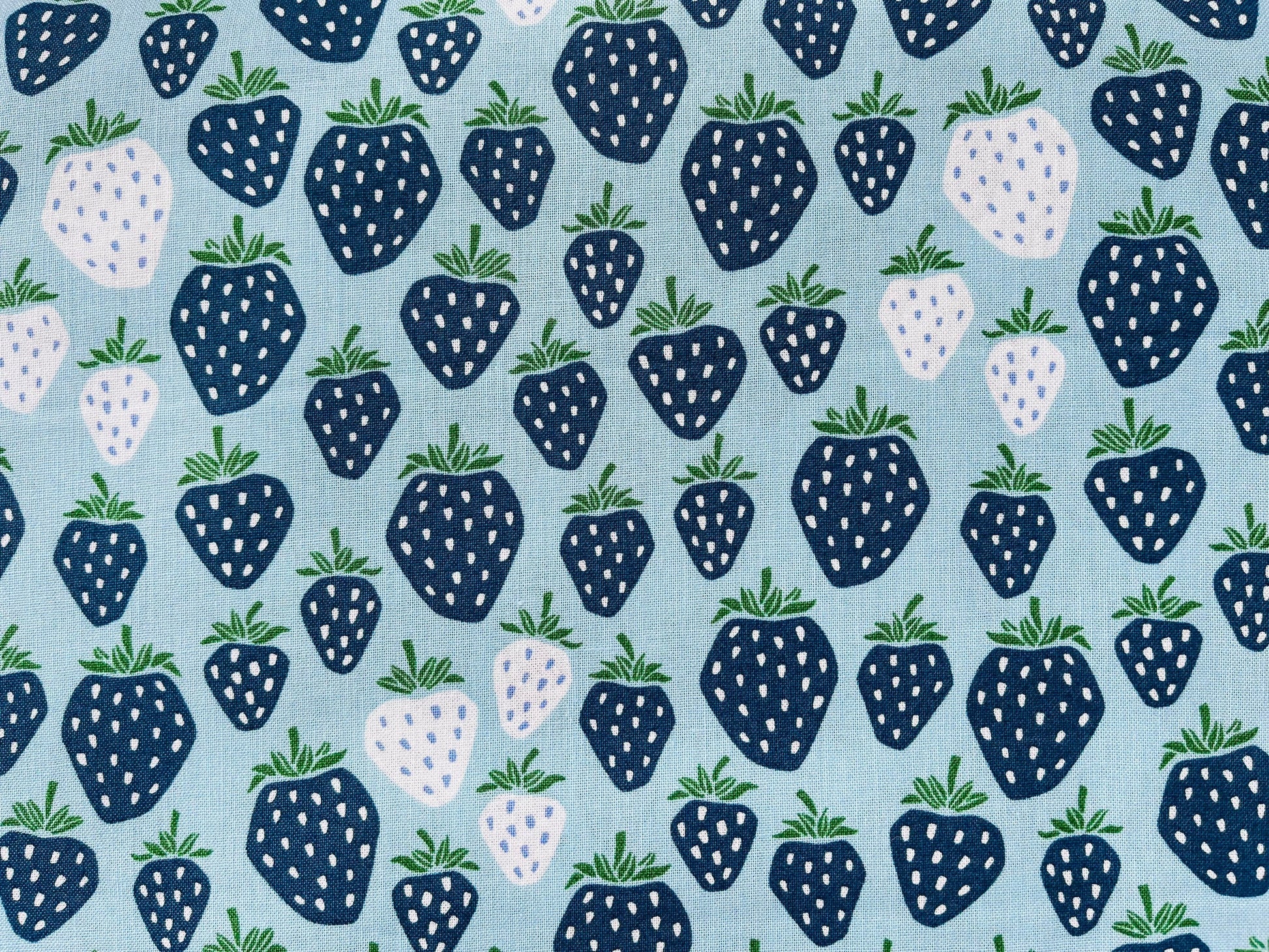 Under the Apple Tree-Queen of Berries Water-drop Fabric-Loes Van Oosten-Cotton + Steel Fabric