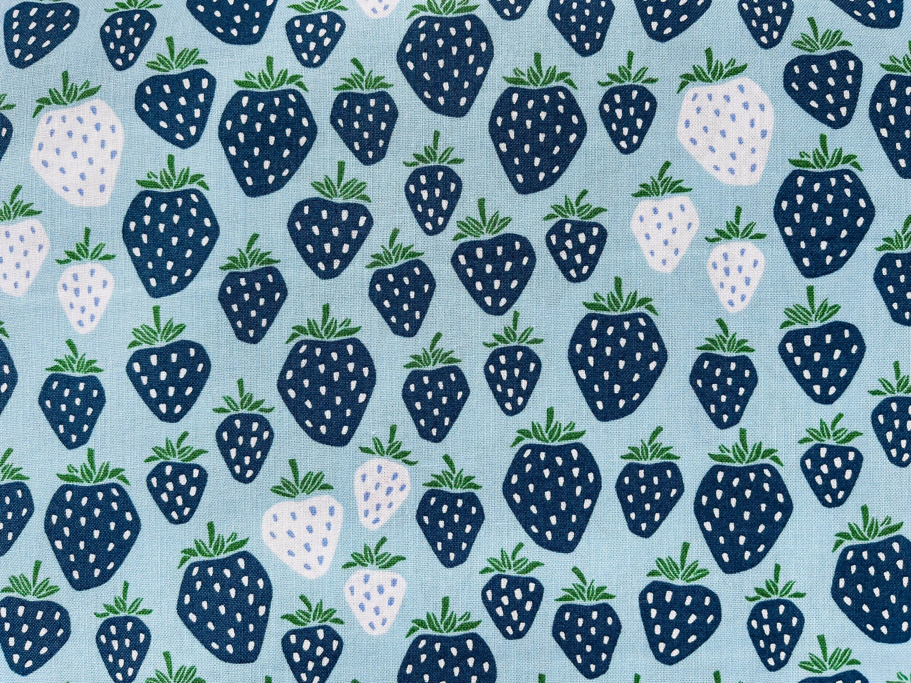 Under the Apple Tree-Queen of Berries Water-drop Fabric-Loes Van Oosten-Cotton + Steel Fabric