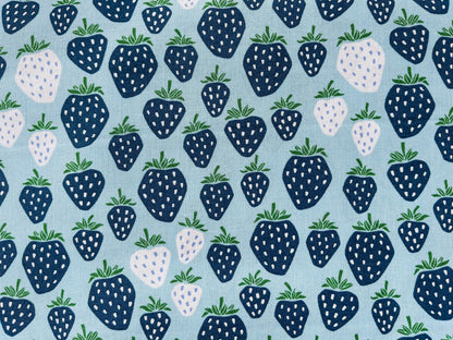 Under the Apple Tree-Queen of Berries Water-drop Fabric-Loes Van Oosten-Cotton + Steel Fabric