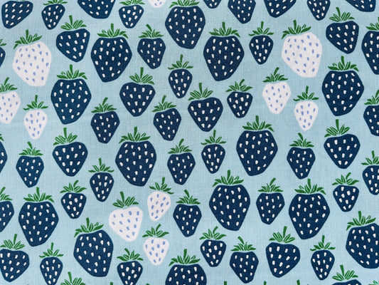 Under the Apple Tree-Queen of Berries Water-drop Fabric-Loes Van Oosten-Cotton + Steel Fabric