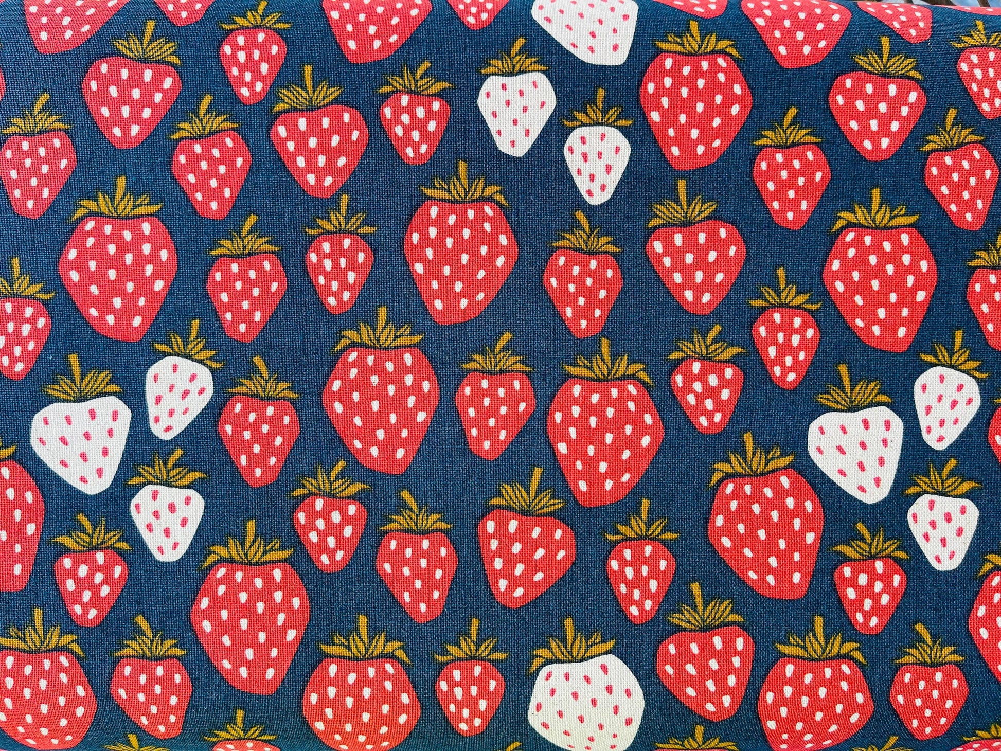 Under the Apple Tree-Queen of Berries-Starry Night Unbleached Canvas-Loes Van Oosten-Cotton + Steel