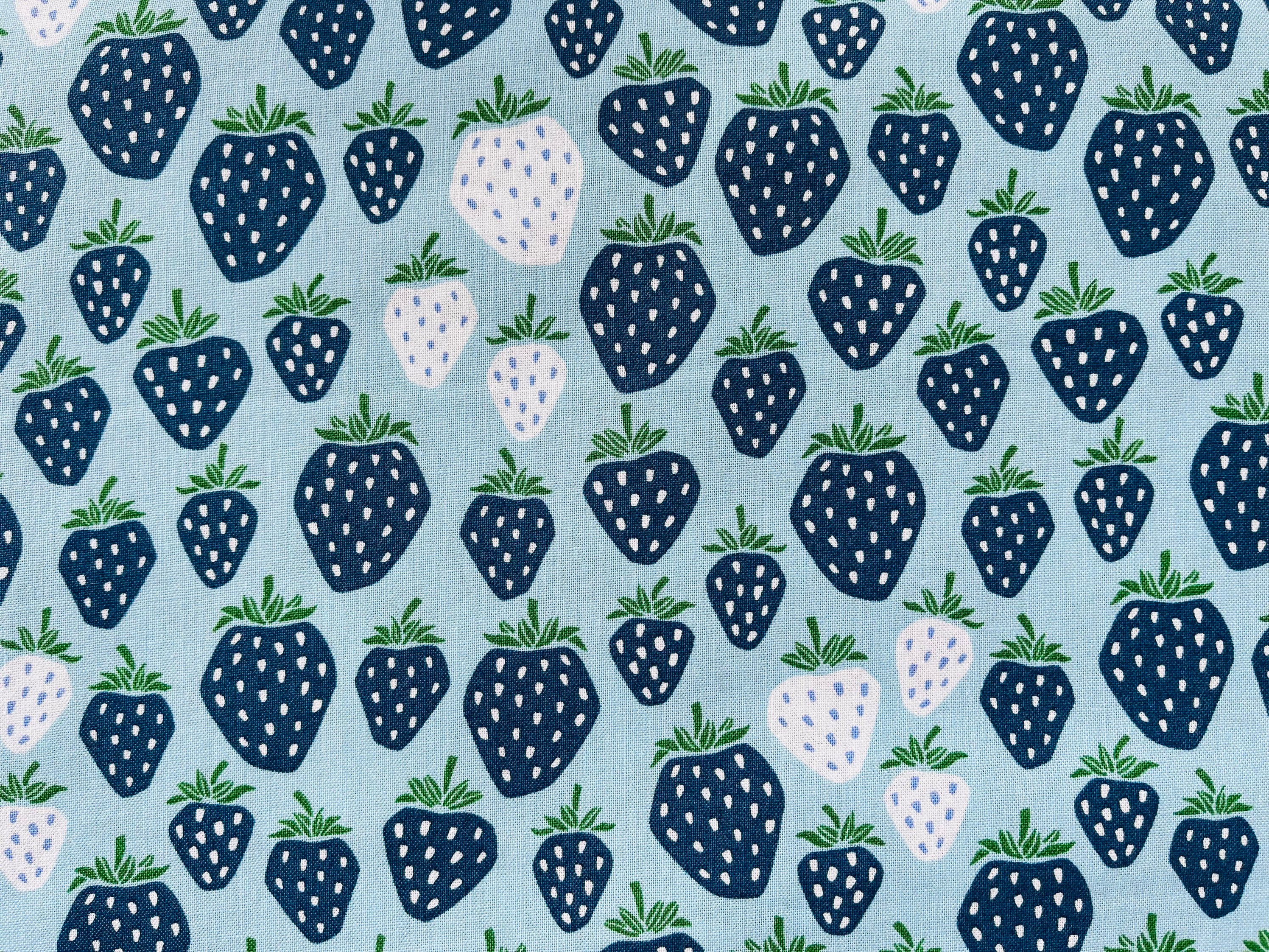Under the Apple Tree-Queen of Berries Water-drop Fabric-Loes Van Oosten-Cotton + Steel Fabric